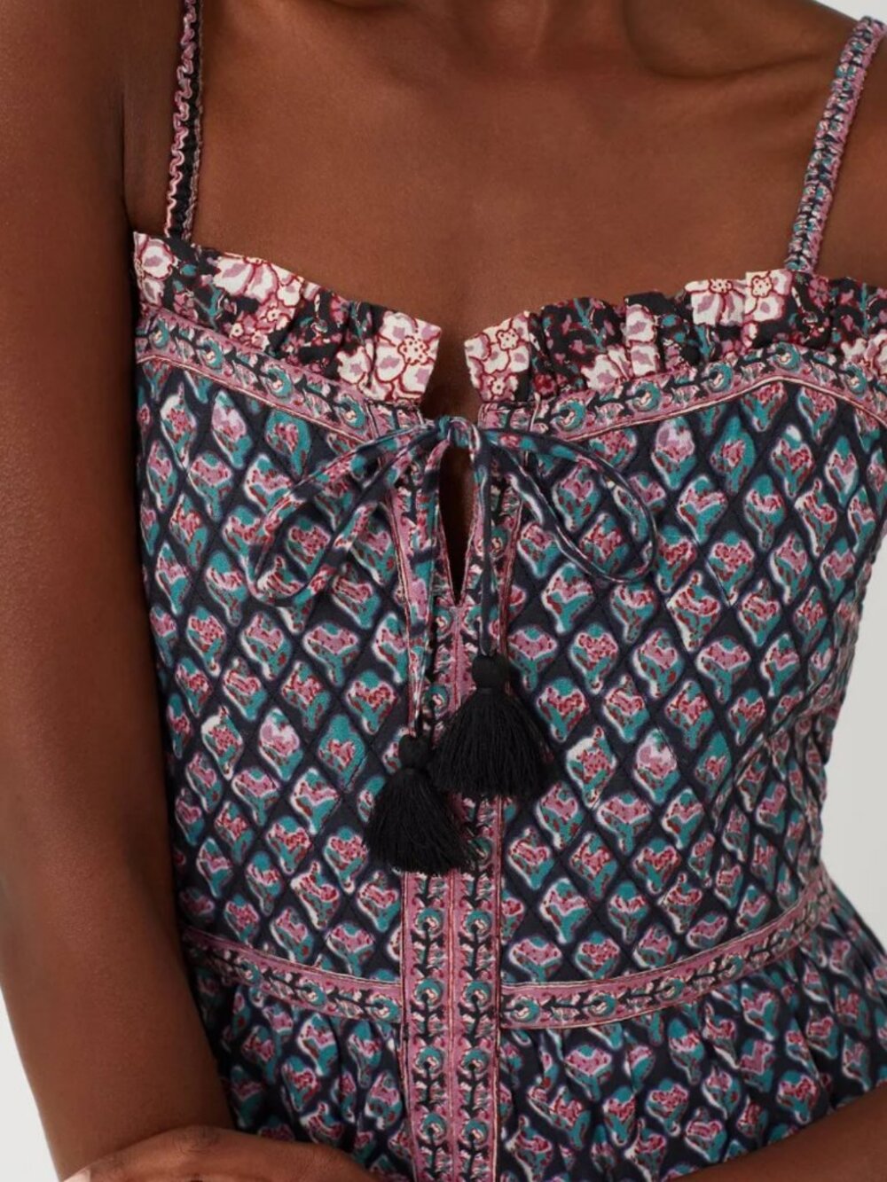 Sea New York Donna Midi Dress as seen on Brittany Snow in "Hunting Wives". - Picture 3 of 12